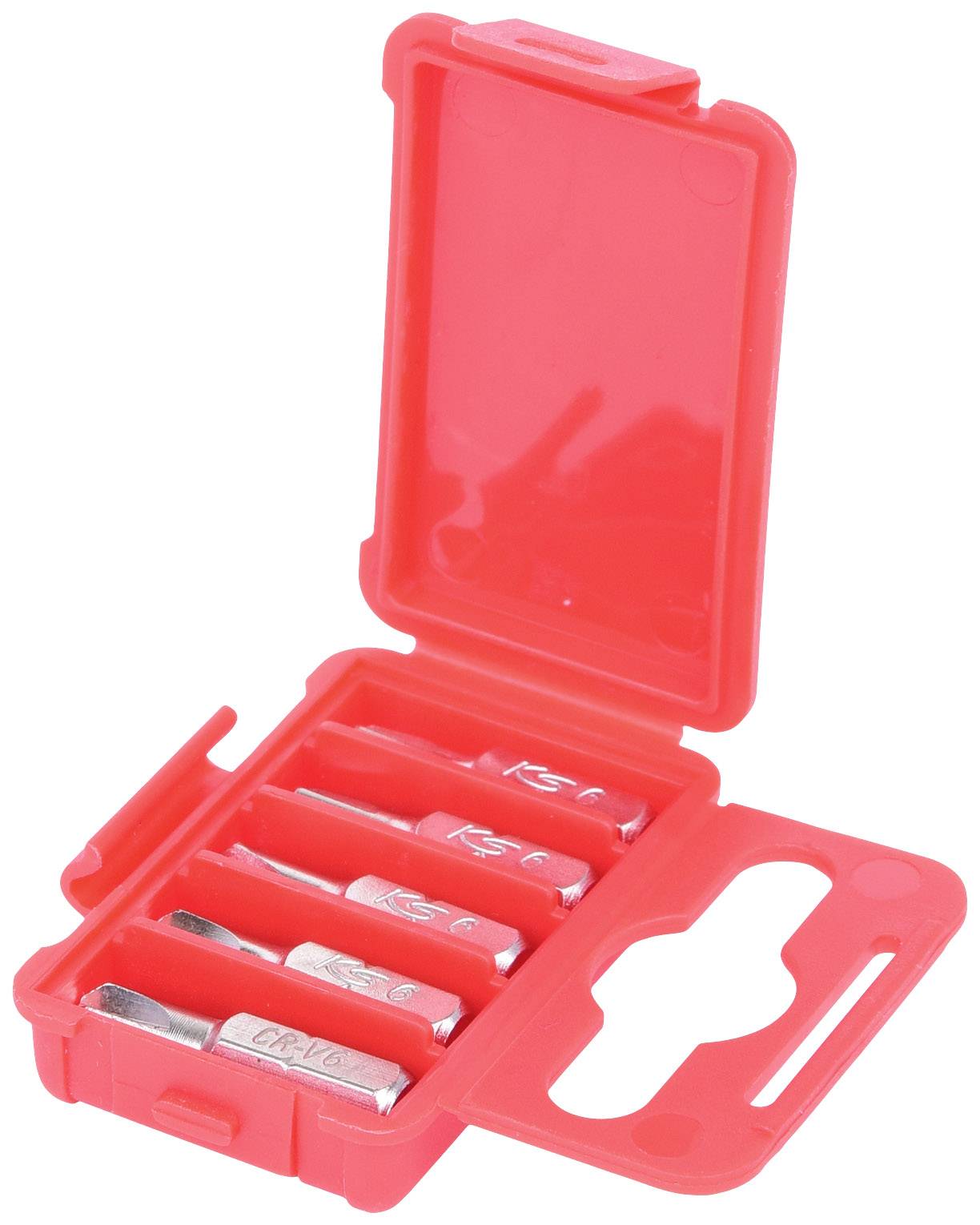 KS Tools 911.2902 Torq-Bit S2-Stahl vernickelt C 6.3 5 St.