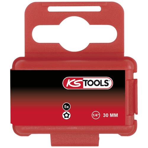 KS Tools 911.3112 5-Stern-Bit TS 15 Spezialstahl C 6.3 5 St.