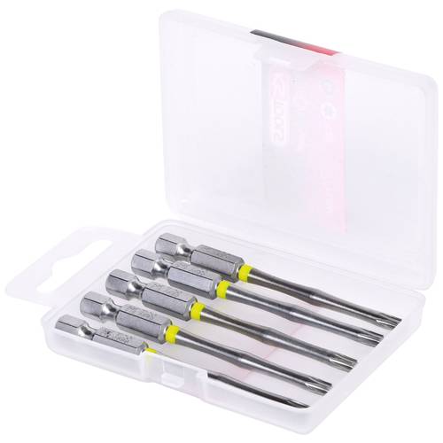 KS Tools 918.3561 9183561 Torx-Bit T 20 Spezialstahl vernickelt E 6.3 5 St.