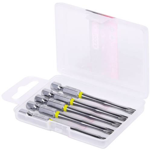 KS Tools 918.3566 9183566 Torx-Bit T 25 Spezialstahl vernickelt E 6.3 5 St.