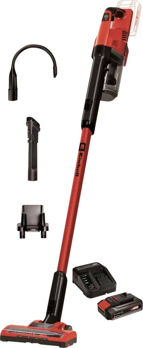 Einhell Power X-Change TE-SV 18 Li + 2,5 Ah Starter-Kit 2347182 Akku-Handstaubsauger Beutellos, inkl. Akku