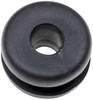 TRU COMPONENTS TC-10820696 Kabeldurchführung Klemm-Ø (max.) 12 mm Plattenstärke (max.) 1 mm PVC Schwarz 1000 St.