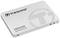 Eine silberne Transcend SSD225S Solid State Drive, liegend, mit großem 'T'-Logo sichtbar.