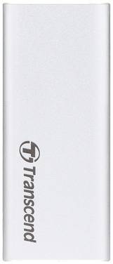 Transcend ESD260C 250 GB Externe SSD USB-C®, USB-A Silber  TS250GESD260C