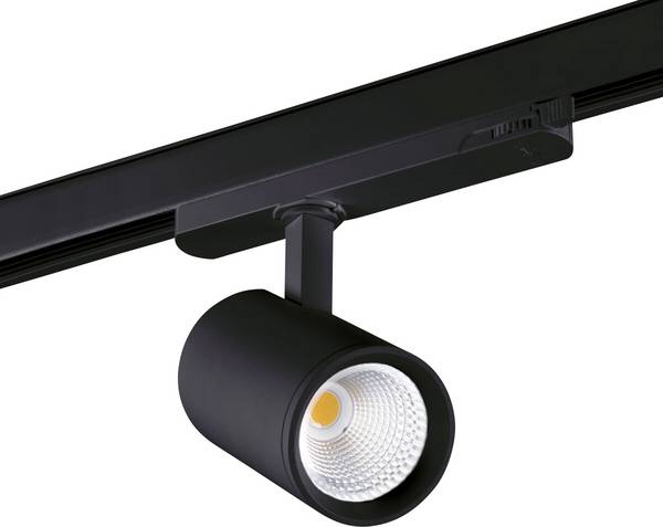 Kanlux ATL1 18W-940-S6-B Stromschienen-Strahler 3phasig  18 W LED  Schwarz