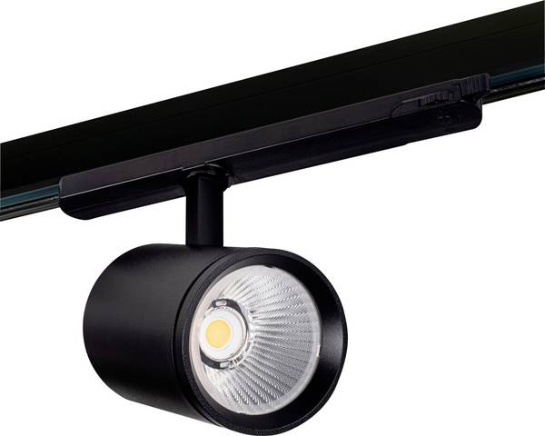 Kanlux ATL1 30W-930-S6-B Stromschienen-Strahler   30 W LED  Schwarz