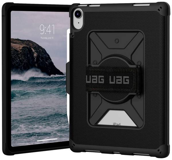 Urban Armor Gear Metropolis Handstrap Tablet-Cover Apple iPad 10.9" (Gen.10, 2022), iPad 10.9" (A16, 2025) 27,7 cm (10,9") Back Cover Schwarz