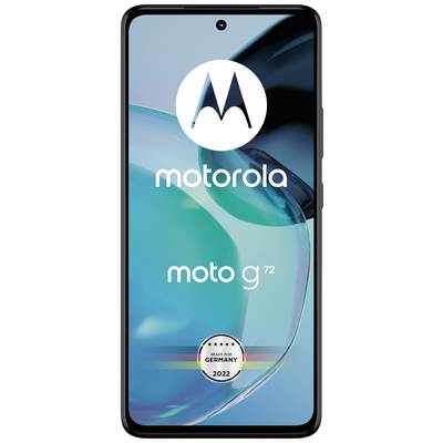 Motorola Moto G72 Smartphone 128 GB 16.8 cm (6.6 Zoll) Schwarz Android™ 12 Hybrid-Slot