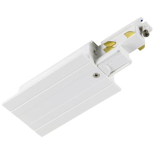 SLV 1006522 S-Track Hochvolt-Schienensystem-Komponente Endeinspeiser S-Track Weiß