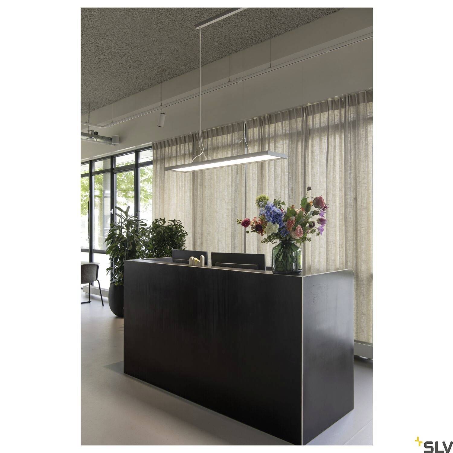 Großflächige Panelleuchte