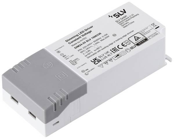 SLV 1006336 - LED Netzteil (9,6 - 25 W Ausgangsleistung | dimmbar | IP20) - weiß/blau