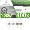 Quadrios 201711P001 201711P001 Kohleschicht-Widerstand Sortiment axial bedrahtet 0.25 W 5 % 400 St.