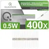 Quadrios 201711P003 201711P003 Kohleschicht-Widerstand Sortiment axial bedrahtet 0.5 W 5 % 400 St.