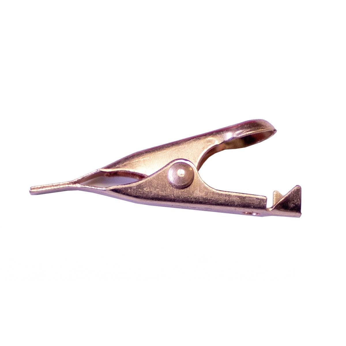 Mueller Electric BU-34C Miniatur-Krokodilklemme Kupfer Klemmbereich max.: 5.60 mm Länge: 27.80 mm 1 St.