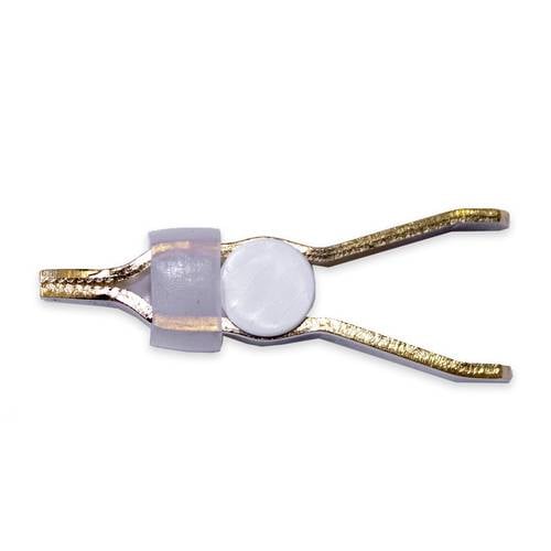 Mueller Electric BU-78K Kelvin-Klemme Gold Klemmbereich max.: 12 mm Länge: 57.90 mm 1 St.