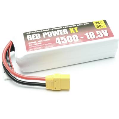 Red Power Modellbau-Akkupack (LiPo) 18.5 V 4500 mAh  25 C Softcase XT90