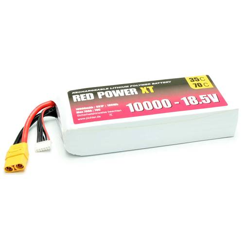 Red Power Modellbau-Akkupack (LiPo) 18.5 V 10 Ah 35 C Softcase XT90