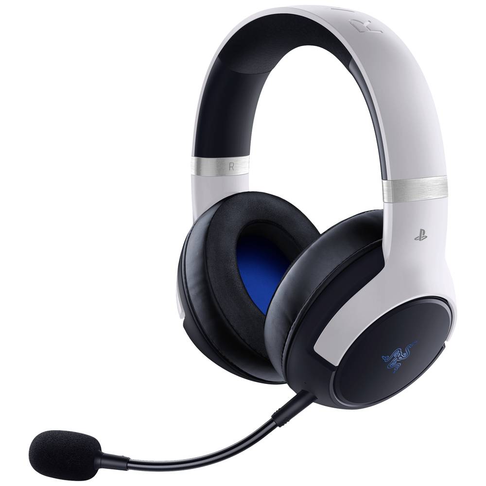 RAZER Kaira Pro HyperSpeed PlayStation Over Ear headset Bluetooth Gamen Stereo Wit Headset, Volumere