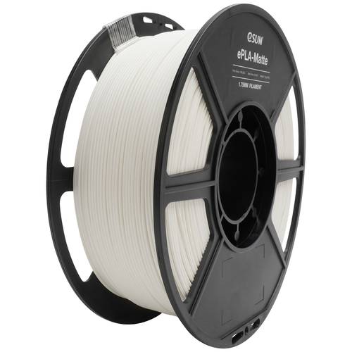 Thumbnail - ESUN 2706205 Filament PLA Matt 1.75 mm 1 kg Weiß (matt)