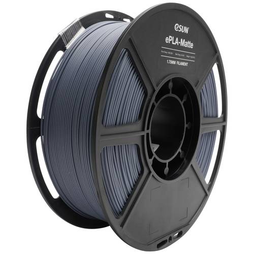 Thumbnail - ESUN ePLA-Matte Grey Filament PLA Matt 1.75 mm 1 kg Grau (matt)