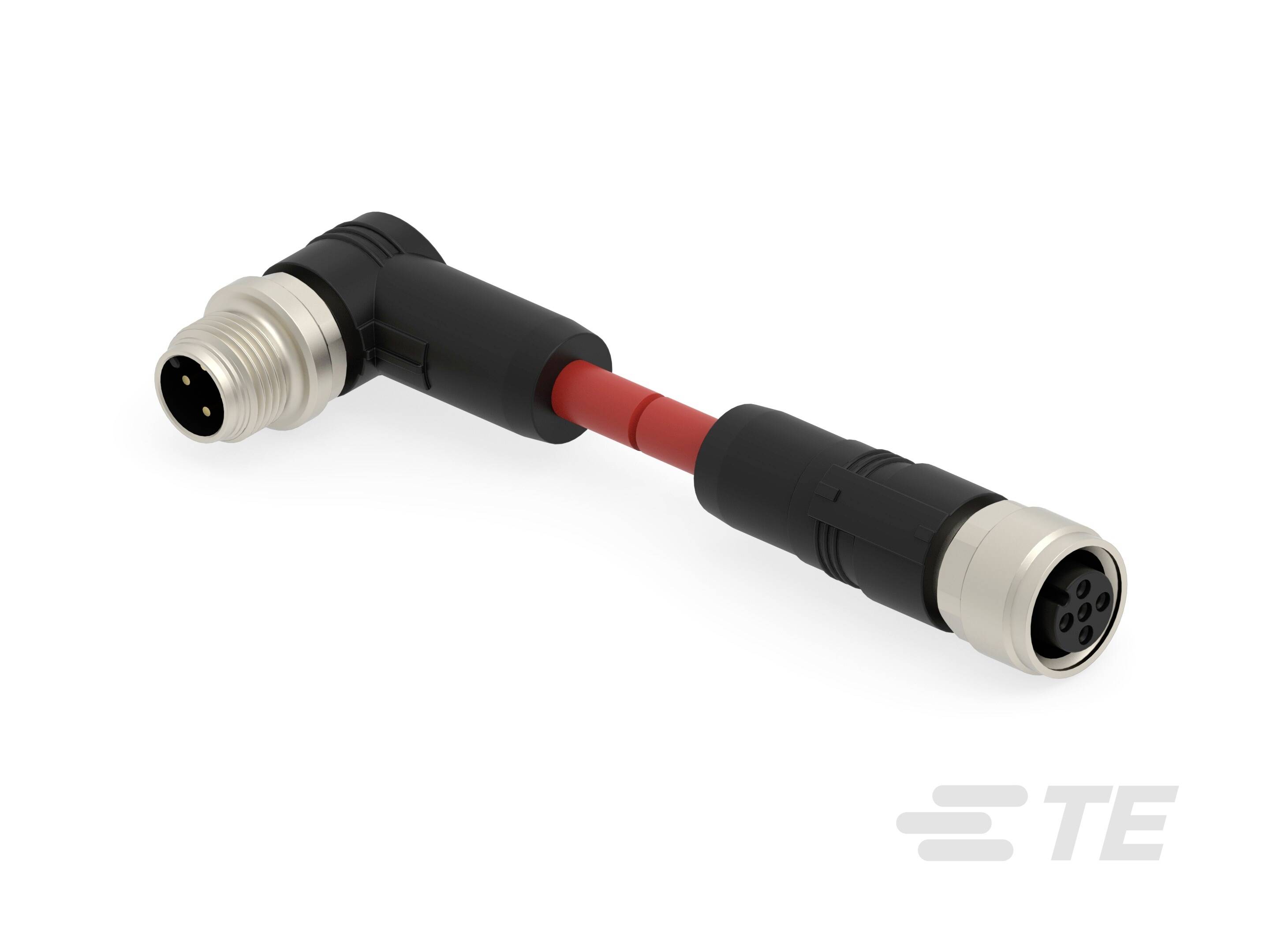 TE Connectivity TAA54AB1411-040 Sensor-/Aktor-Steckverbinder, konfektioniert 1 St. Bag