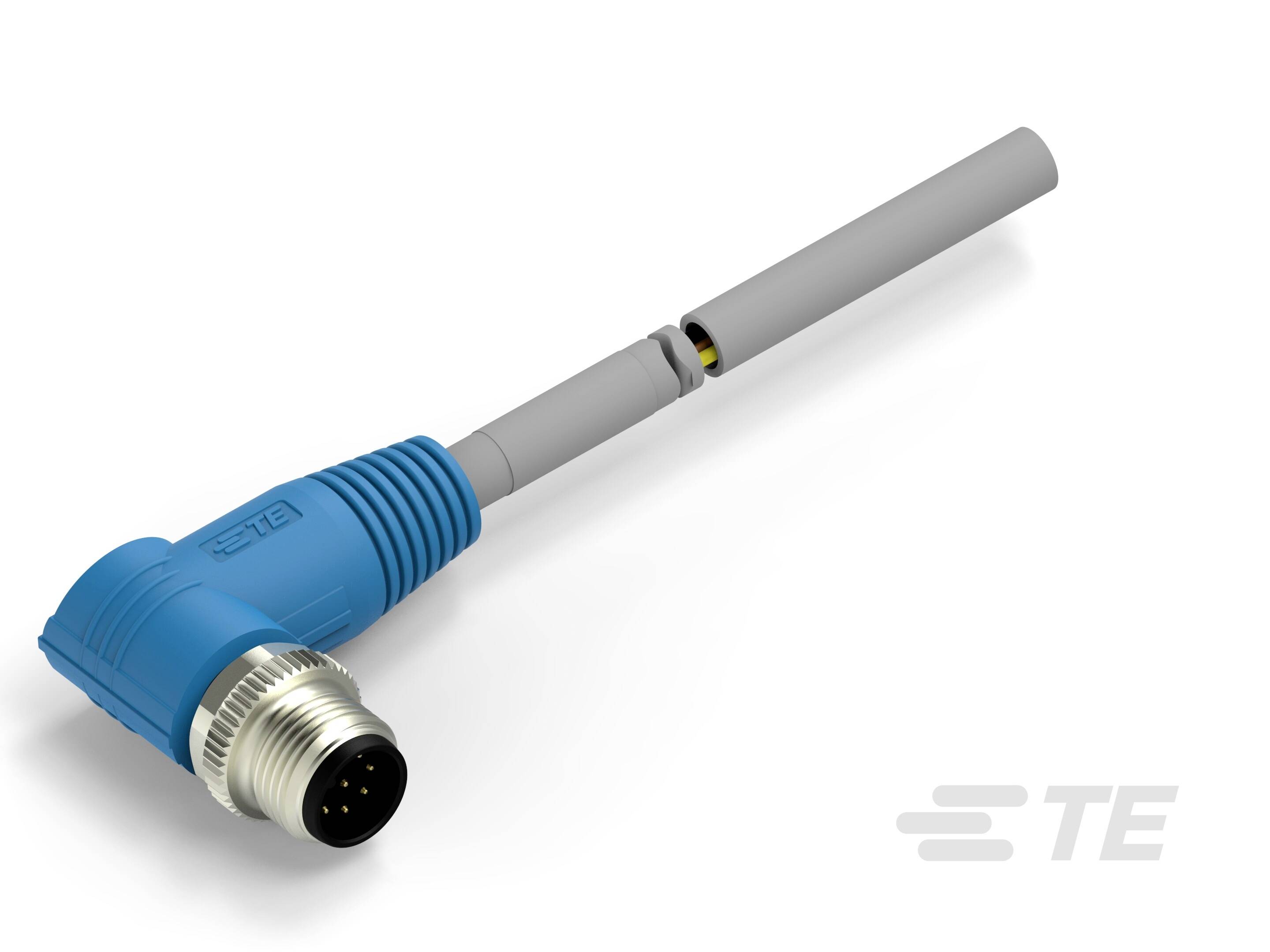 TE Connectivity T4151220008-002 Sensor-/Aktor-Steckverbinder, konfektioniert 5 St. Bag