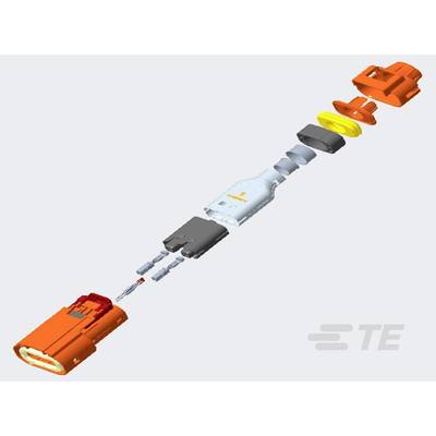 TE Connectivity Buchsengehäuse-Kabel    YHV280-2PM-P-4MM-D 1 St. Package