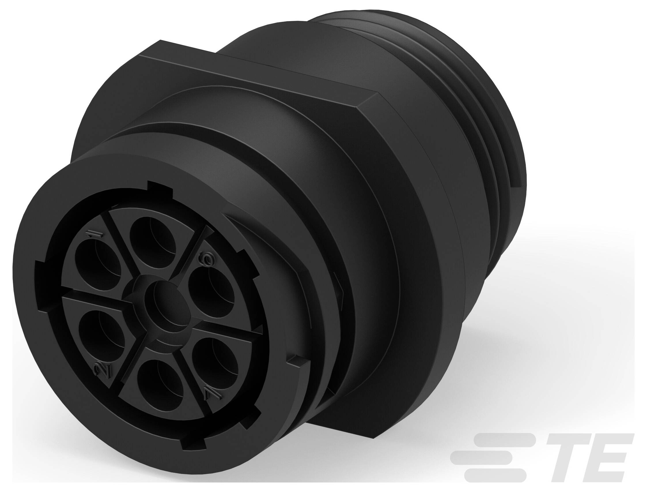 TE Connectivity 211398-2 Rundsteckverbinder Package 1 St.