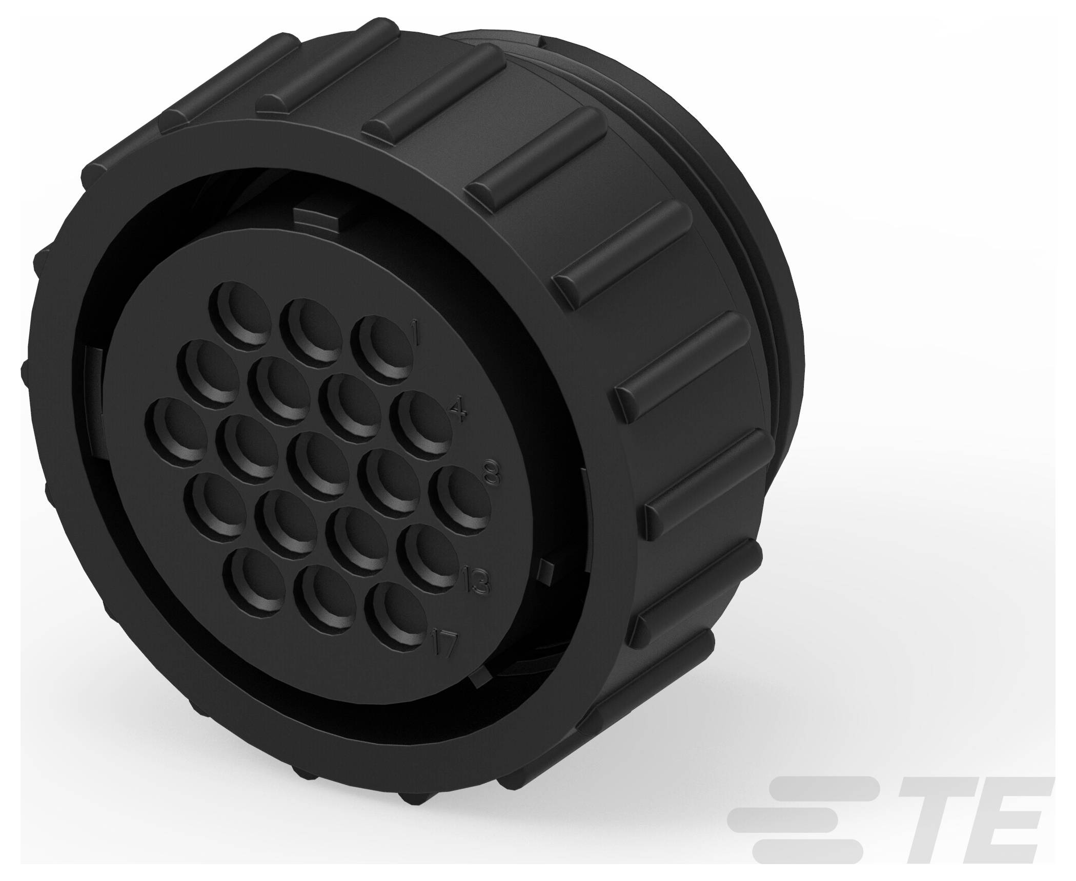 TE Connectivity 211770-2 Rundsteckverbinder Bag 1 St.