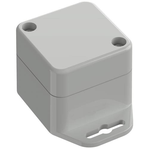 Thumbnail - TRU COMPONENTS TC-10860360 Flansch-Gehäuse 44.80 x 44.80 x 40.10 ABS Lichtgrau 1 St.