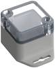 TRU COMPONENTS TC-10860372 Flansch-Gehäuse 44.80 x 44.80 x 40.10 Polycarbonat Lichtgrau 1 St.