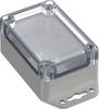 TRU COMPONENTS TC-10860436 Flansch-Gehäuse 90 x 60 x 39.90 ABS-PC Lichtgrau 1 St.