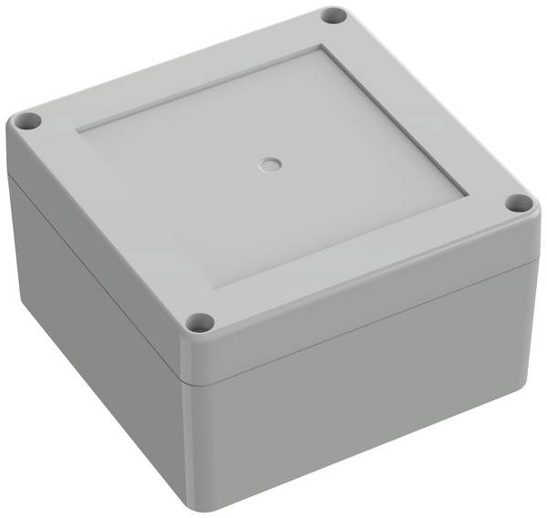 TRU COMPONENTS TC-10860512 Universal-Gehäuse 105 x 105 x 60.10 Polycarbonat Lichtgrau 1 St.