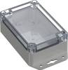 TRU COMPONENTS TC-10860568 Flansch-Gehäuse 120 x 80 x 45.20 Polycarbonat Lichtgrau 1 St.