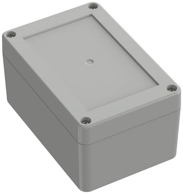 TRU COMPONENTS TC-10860584 Universal-Gehäuse 120 x 80 x 60.20 ABS Lichtgrau 1 St.