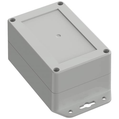 TRU COMPONENTS TC-10860616 Flansch-Gehäuse 120 x 80 x 60.20 Polycarbonat Lichtgrau 1 St.