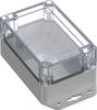 TRU COMPONENTS TC-10860632 Flansch-Gehäuse 120 x 80 x 60.20 ABS-PC Lichtgrau 1 St.