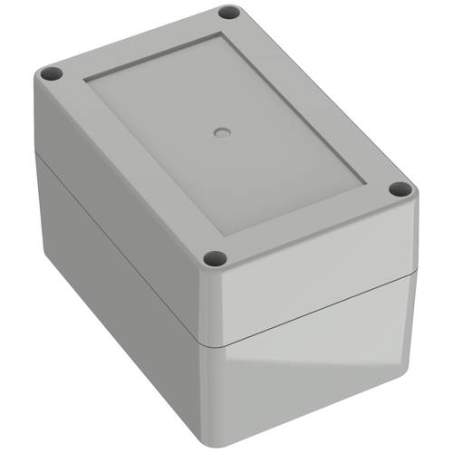 TRU COMPONENTS TC-10860636 Universal-Gehäuse 120 x 80 x 75.20 ABS Lichtgrau 1 St.