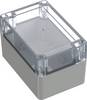TRU COMPONENTS TC-10860656 Universal-Gehäuse 120 x 80 x 75.20 ABS-PC Lichtgrau 1 St.