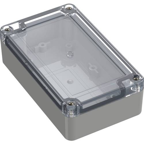 TRU COMPONENTS TC-10860704 Universal-Gehäuse 125 x 75 x 37.20 ABS-PC Lichtgrau 1 St.
