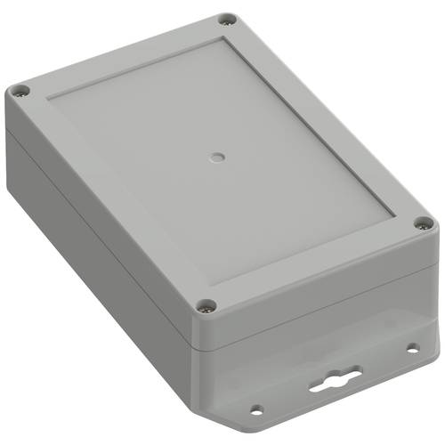 TRU COMPONENTS TC-10860740 Flansch-Gehäuse 150 x 100 x 45 ABS Lichtgrau 1 St.