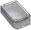 TRU COMPONENTS TC-10860760 Flansch-Gehäuse 150 x 100 x 45 ABS-PC Lichtgrau 1 St.