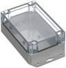 TRU COMPONENTS TC-10860812 Flansch-Gehäuse 150 x 100 x 60 ABS-PC Lichtgrau 1 St.
