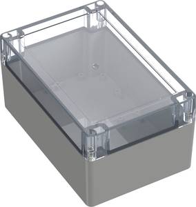 TRU COMPONENTS  TC-10860932 Universal-Gehäuse 180 x 120 x 90.30  ABS-PC  Lichtgrau 1 St.