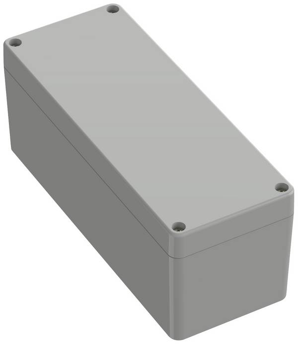 TRU COMPONENTS TC-10860948 Universal-Gehäuse 191.80 x 75.10 x 75.30 Polycarbonat Lichtgrau 1 St.