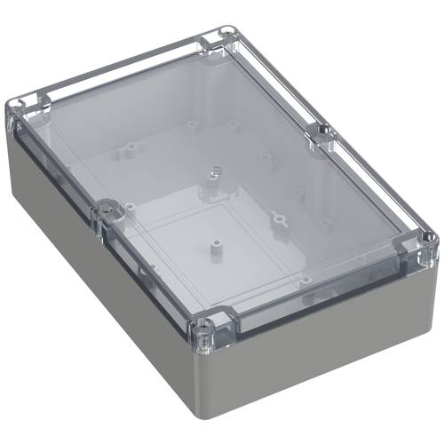 TRU COMPONENTS TC-10861024 Universal-Gehäuse 209.70 x 139.80 x 60 ABS-PC Lichtgrau 1 St.