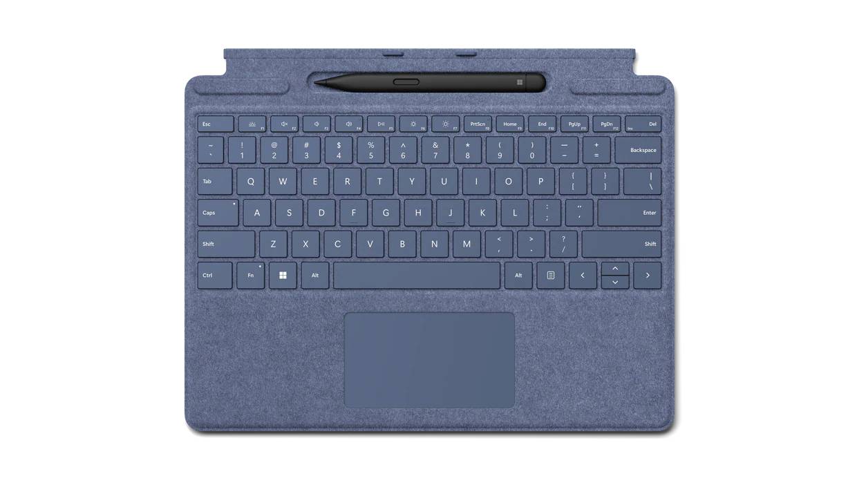 MICROSOFT Surface Type Cover incl. Charging & Pen - sapphire