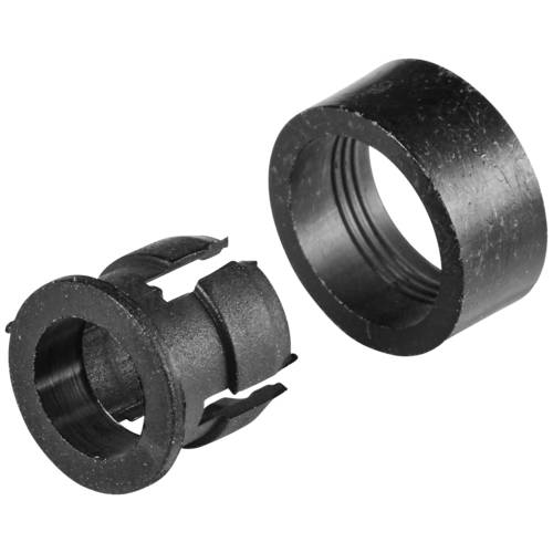 TRU COMPONENTS TC-10874496 LED-Fassung PA66 Passend für (LEDs) LED 5 mm SnapIn