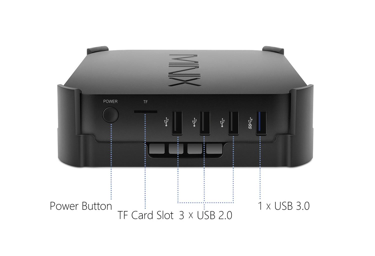 Minix Mini PC NEO Z83-4 MAX Intel® Atom® x5 x5-Z8350 1.92 GHz 4 GB RAM 128 GB eMMC Intel HD Graphics 400 Win 10 Pro NEO -5