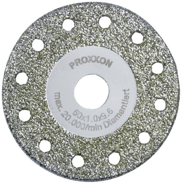 Proxxon Trenn- und Profilierscheibe, diamantiert 50x2,1x10mm, für LHW + LHW/A 28557 Trenn- und Profilierscheibe 50 mm 1 St. Glas, Porzellan, Fliesen